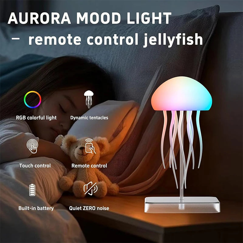 Ethereal Jellyfish Sanctuary Lamp