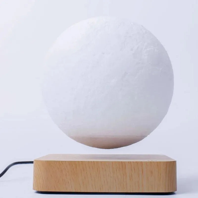 Levitating 3D Lunar Art Lamp