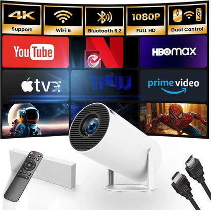 Smart 4K Home Theater Projector